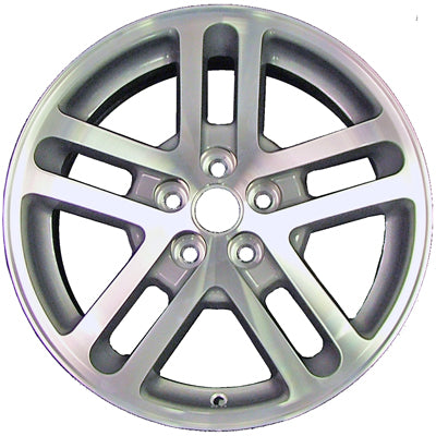 16 Inch Chevy Cavalier Rim ALY05144 (2002-2005) - OEM Machined Wheels 9594582 - Perfect Replacement for Chevy Cavalier Sedan & Coupe Models