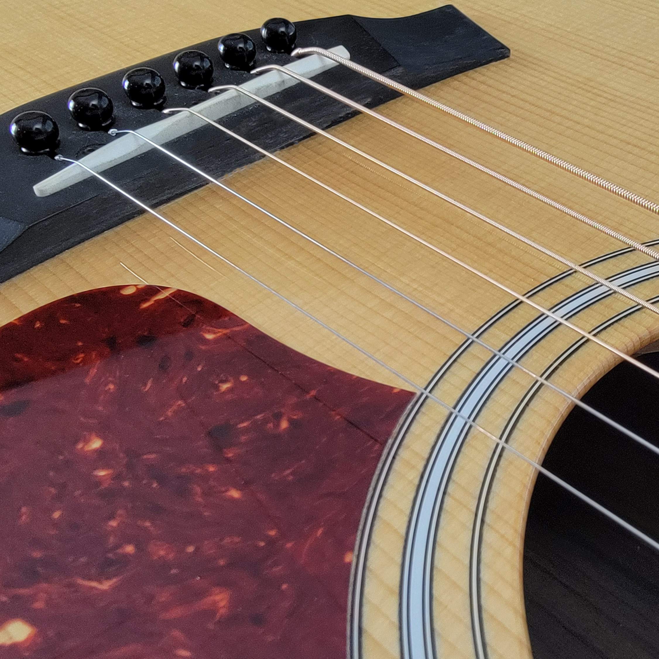 GHS S325-5 Phosphor Bronze Acoustic Guitar Strings - Light Gauge (12-54) - 6 Pack Set for Warm, Balanced Tone | Perfect for Folk, Country & Fingerstyle Playing