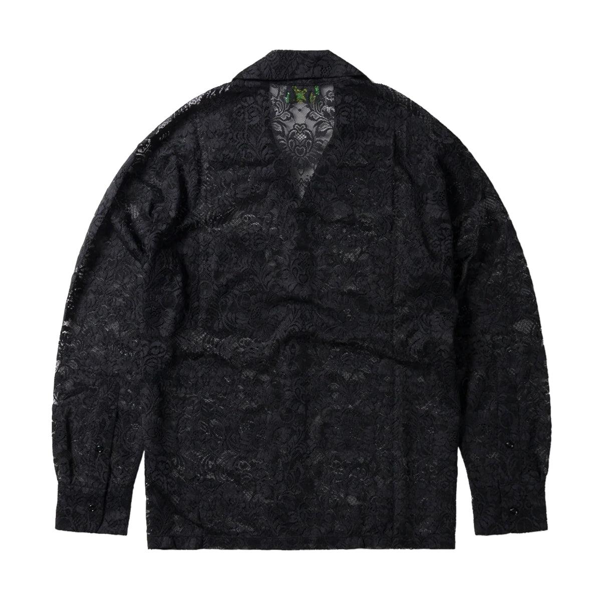 Elegant Black Lace Shirt for Women - Stylish & Comfortable Blouse for Parties, Dates & Special Occasions