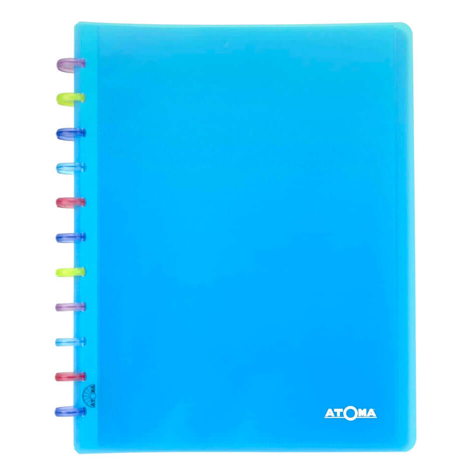 Atoma Tutti Frutti Spiral Notebook - 210 x 295mm (8.3 x 11.6 inches) Refillable & Customizable for School, Office & Creative Journaling