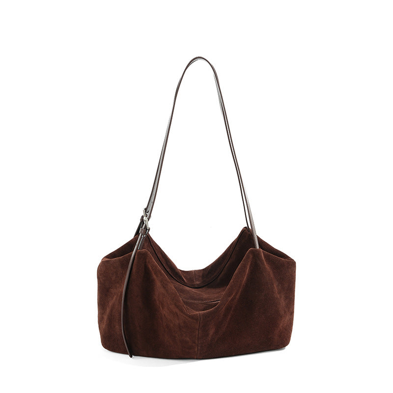 Minimalist Soft Shoulder Bag for Women - Lightweight Crossbody Purse with Adjustable Strap - Perfect for Work, Travel & Everyday Use