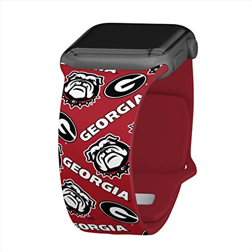 Georgia Bulldogs HD Watch Band Compatible with Apple Watch - Stylish & Durable Replacement Strap for Sports, Workouts & Everyday Wear