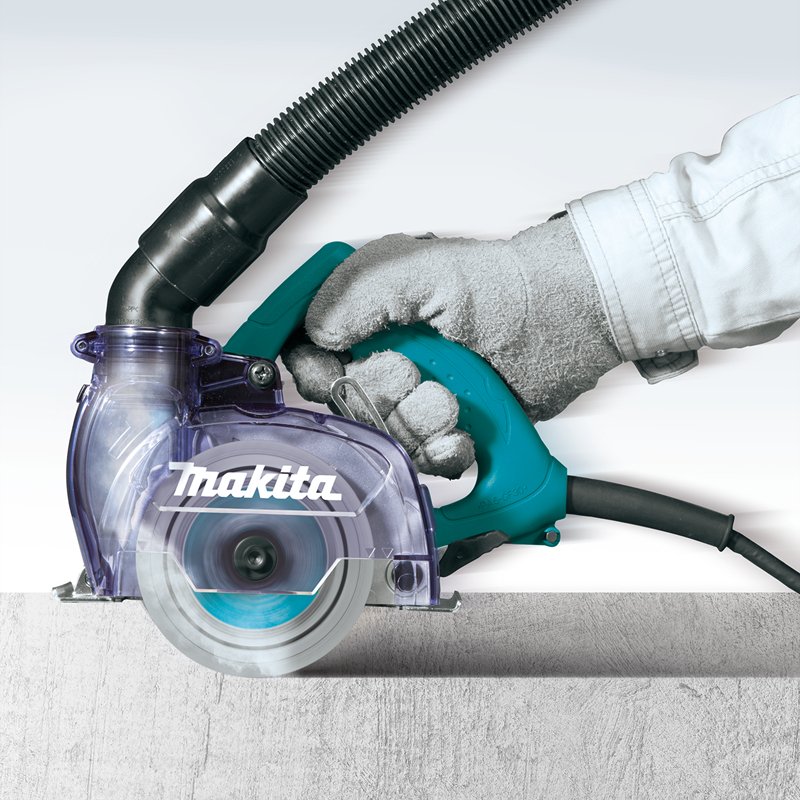 5-Inch Dry Masonry Saw with Dust Extraction - Perfect for Concrete Cutting, Tile Removal & Masonry Work