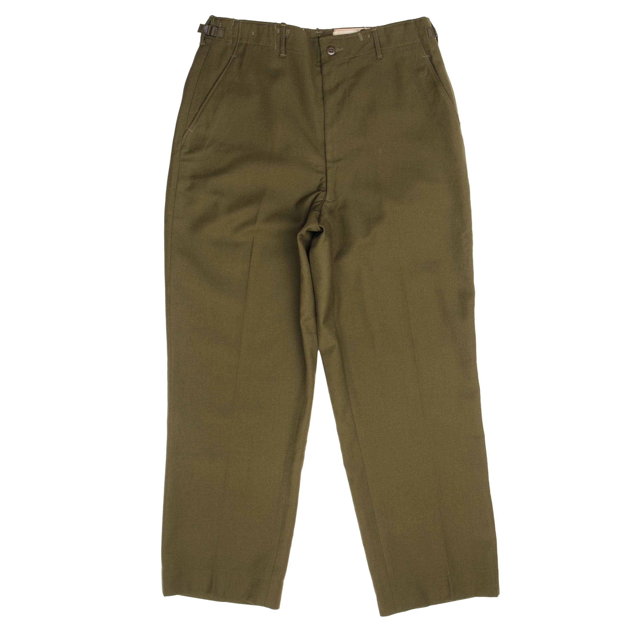 Vintage US Army M51 Field Wool Trousers Pants - Korean War Era (1952) - Medium Regular Size - Military Surplus Outdoor Hiking Camping Gear