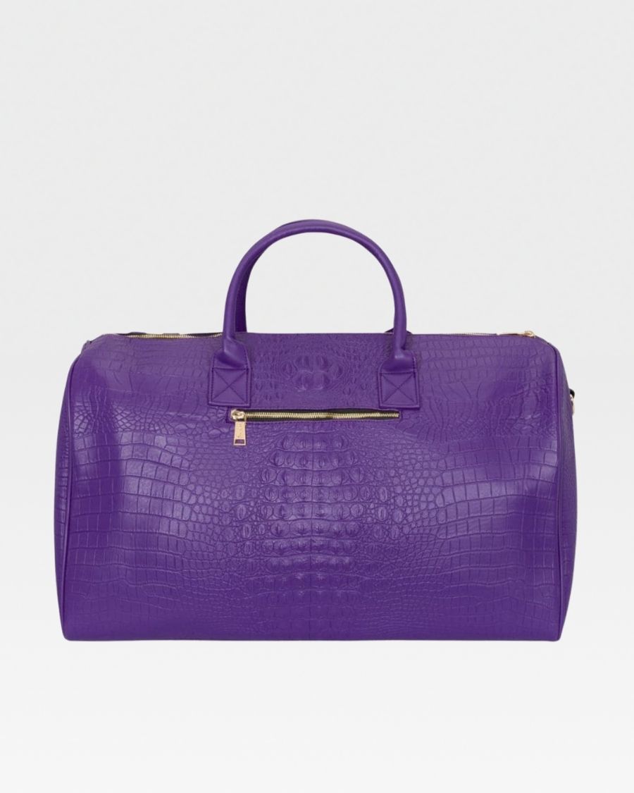 Apollo 2 Purple Duffle Bag - Waterproof Travel Gym Bag for Men & Women | Perfect for Workouts, Travel & Sports Gear Storage
