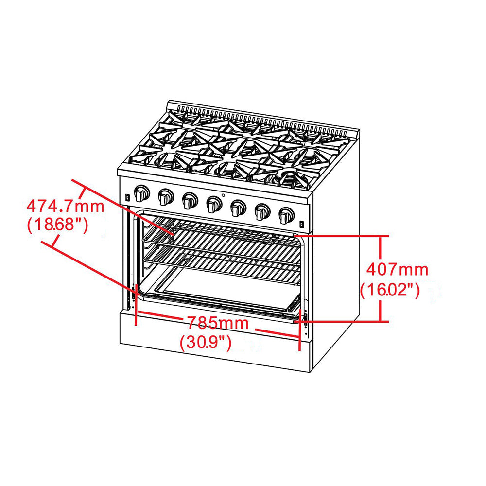 Forno Galiano 30-inch 4.32 cu. ft. Freestanding Dual Fuel Range - Stainless Steel French Door Gas Stove & Electric Oven (Model FFSGS6356 30) | Perfect for Modern Kitchens, Home Chefs & Entertaining