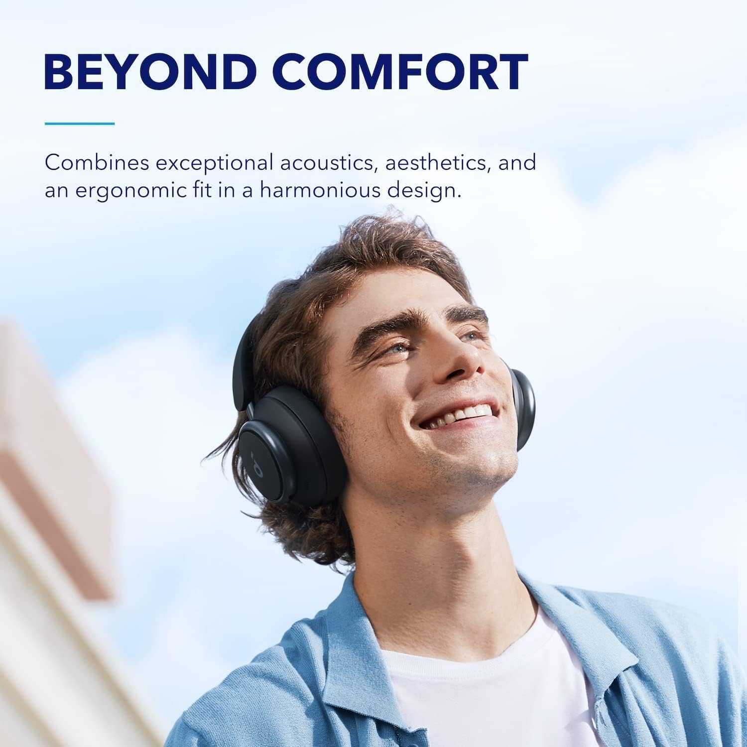 Soundcore by Anker Space Q45 Wireless Headphones with 98% Noise Cancelling, 50H Battery Life & Hi-Res Audio - Perfect for Travel, Work & Gym (Bluetooth 5.3, App Control, Comfort Fit, Clear Calls)