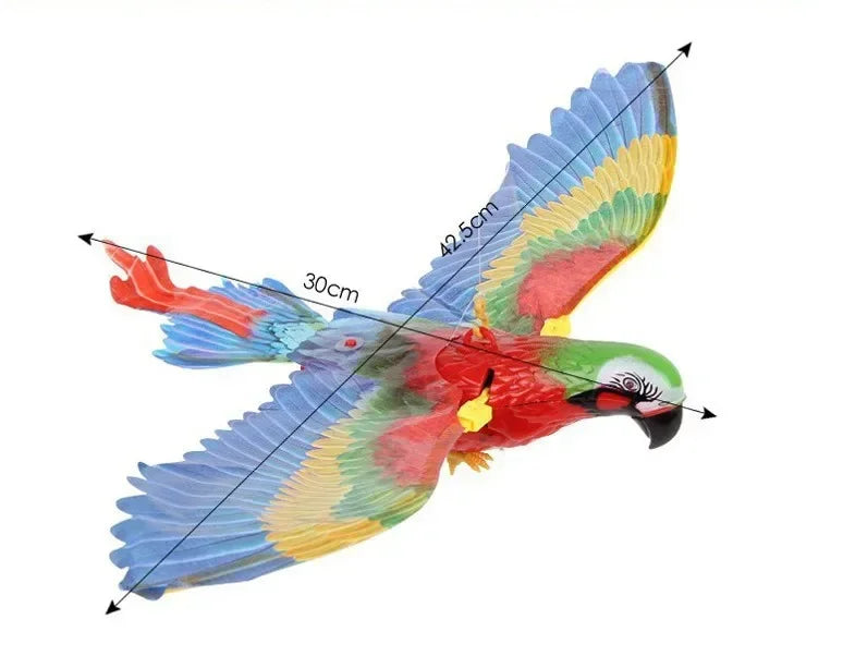 Electric Flying Eagle Interactive Cat Toy - Simulation Bird Hanging Toy for Indoor Play - Perfect for Exercise & Entertainment for Kittens & Adult Cats