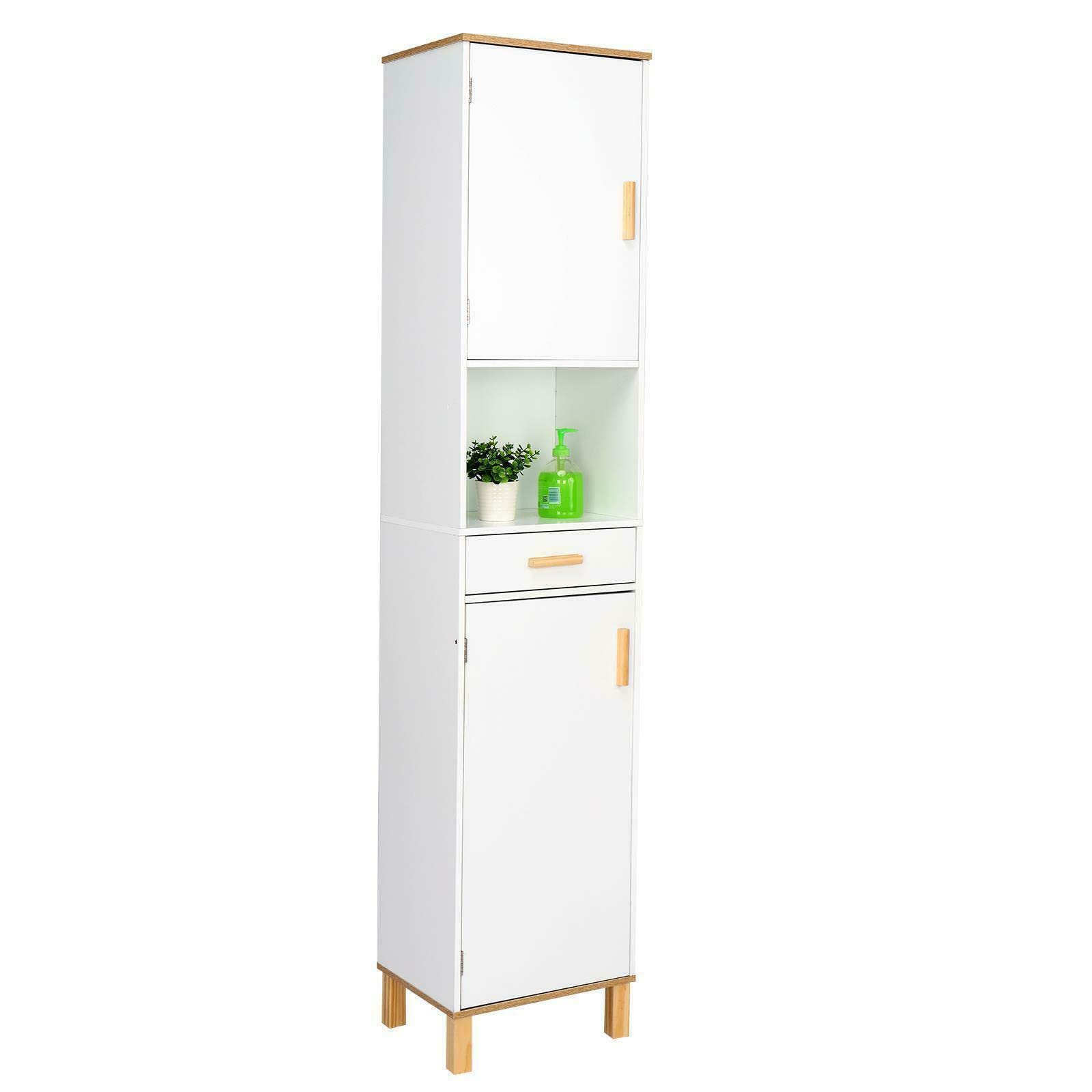 5-Tier Tall Storage Shelf - Slim Space-Saving Organizer for Kitchen, Pantry, Bathroom & Closet | Heavy Duty Metal Wire Shelving Unit for Home Organization | Perfect for Small Spaces, Spice Racks & Pantry Storage