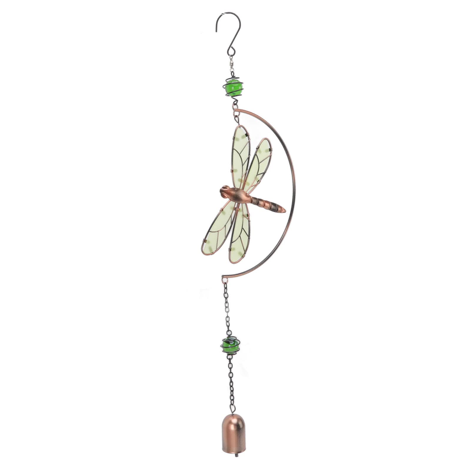 Dragonfly Wind Chimes Outdoor Decor - Waterproof Iron & Acrylic Wind Chime with Beautiful Melody for Garden, Patio, and Home Decoration - Perfect for Relaxing in Your Backyard or as a Housewarming Gift