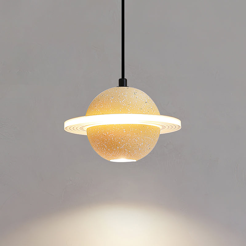 Artsy Planet Pendant Light - Modern Celestial Ceiling Fixture for Bedroom, Living Room & Nursery Decor | Solar System Inspired Lighting for Home & Office