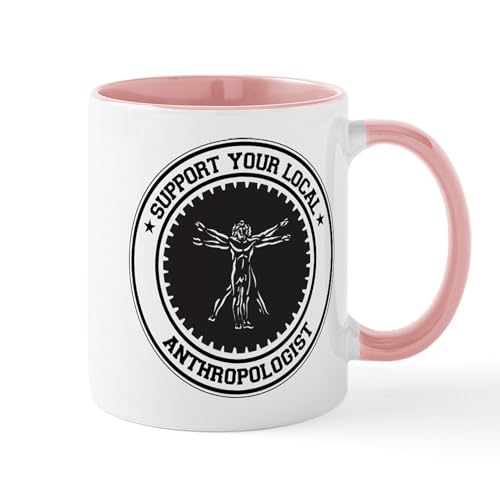 White/Pink Inside - Support Anthropologist Mug