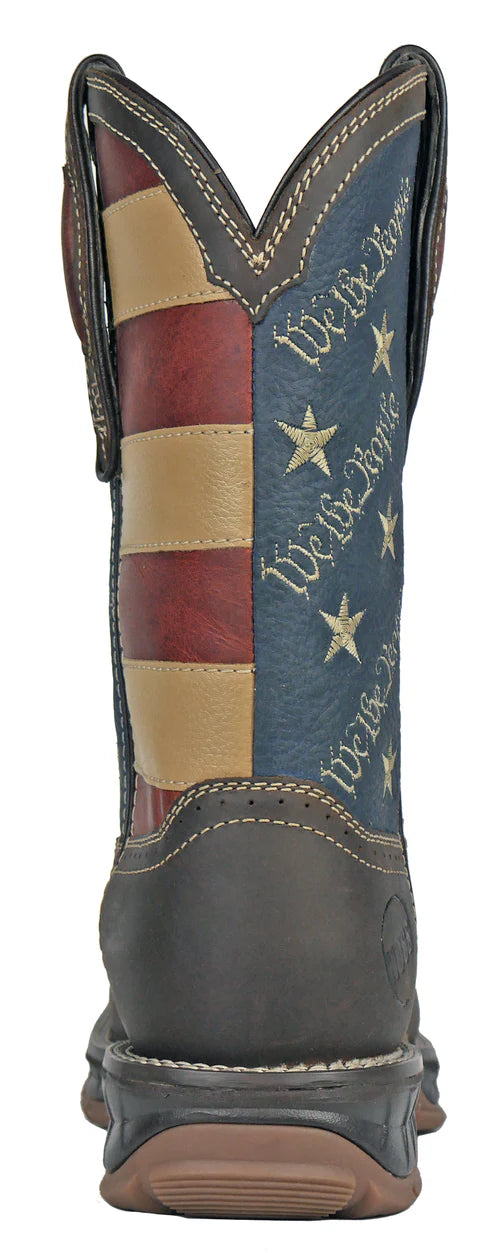 We The People Soft Toe Work Boots - Comfortable & Durable Safety Shoes for Construction, Landscaping & Outdoor Work