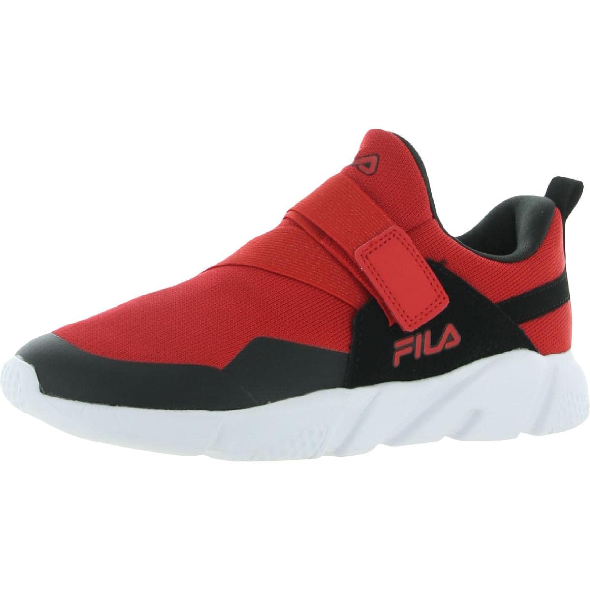 Fila Vastra Kids Sneakers - Red, Black & White Color Options - Size 6.5 Big Kid (M) - Comfortable Athletic Shoes for School, Sports & Everyday Wear