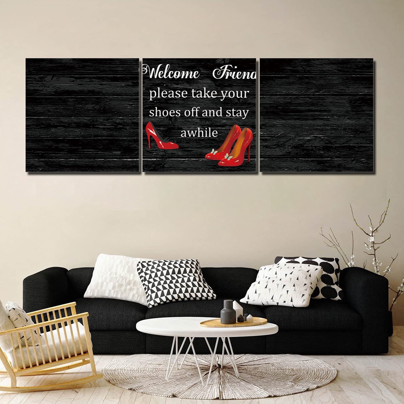 Modern Wall Art Canvas Prints for Bedroom, Living Room & Office Decor - 20