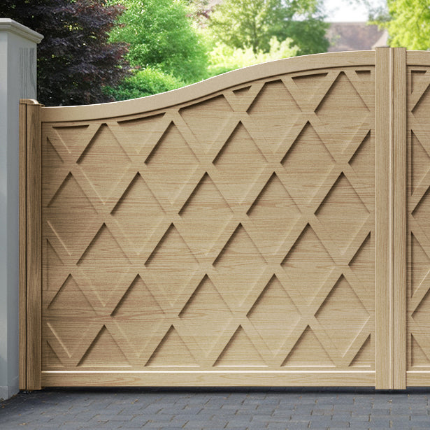 Ashfield Aluminum High Middle Driveway Gate - Durable & Secure Driveway Entrance Solution for Homes, Farms & Commercial Properties