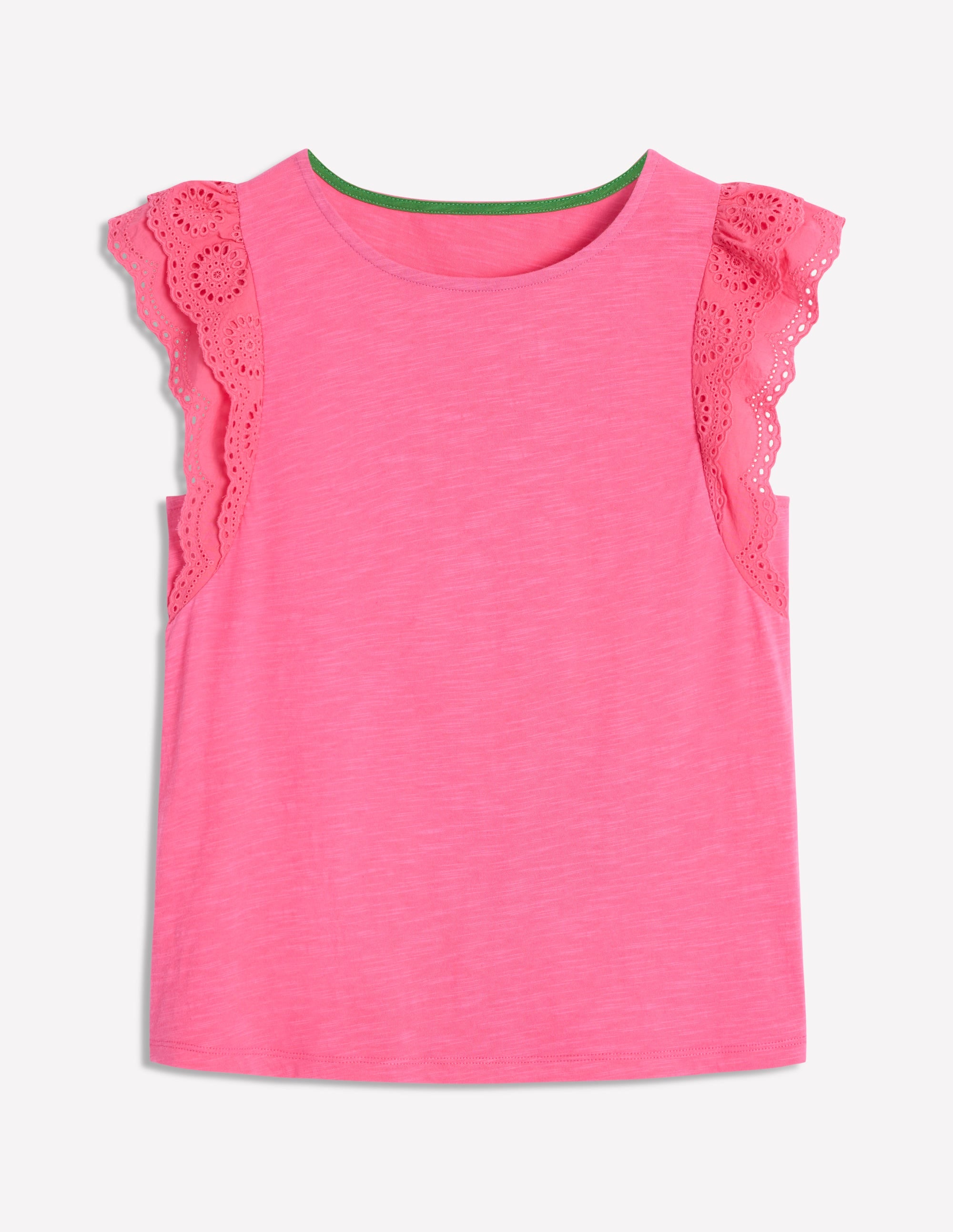 Belle Embroidered Sleeve Blouse - Pink Rose Floral Women's Fashion Top for Casual Wear & Spring Outfits