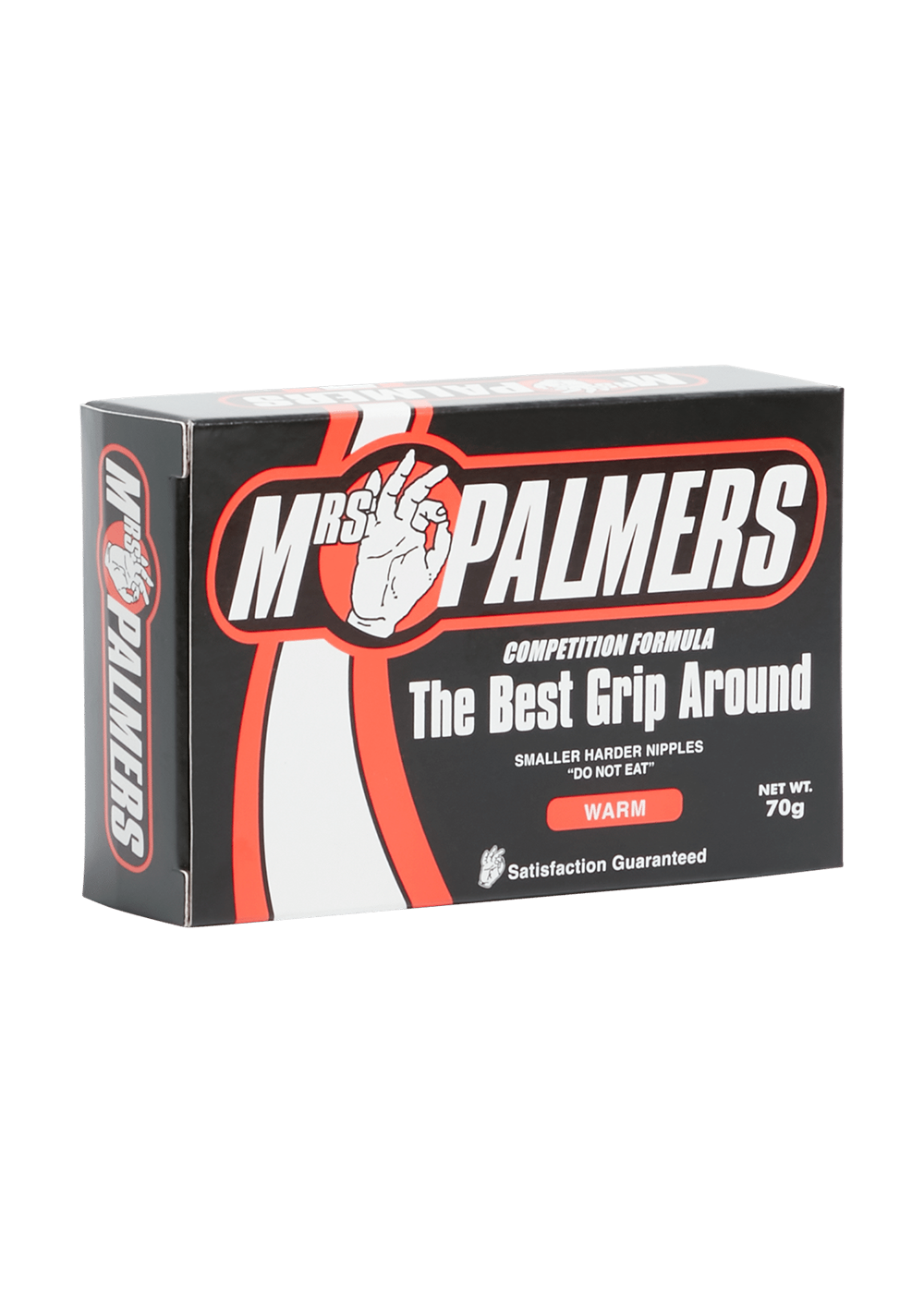 Mrs. Palmers COMP Surfboard Wax for Warm Water - Non-Slip Grip for Surfing, Bodyboarding & Water Sports