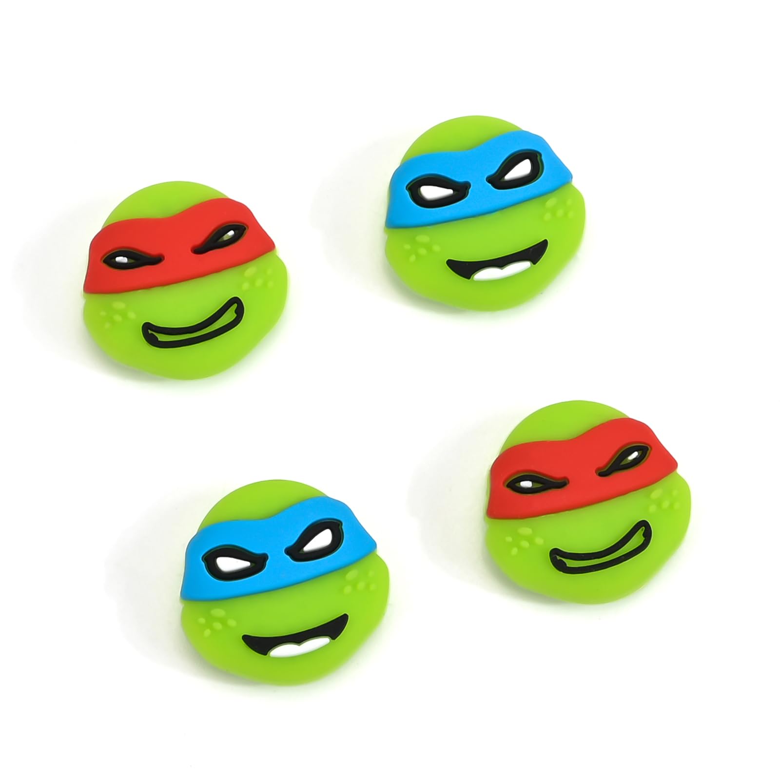 DLseego Soft Silicone Joycon Thumb Grips for Nintendo Switch/Switch Lite/Switch OLED - Anti-Slip Protective Controller Caps (4PCS, Green Turtles Design) - Perfect for Gaming Comfort & Enhanced Grip During Long Play Sessions