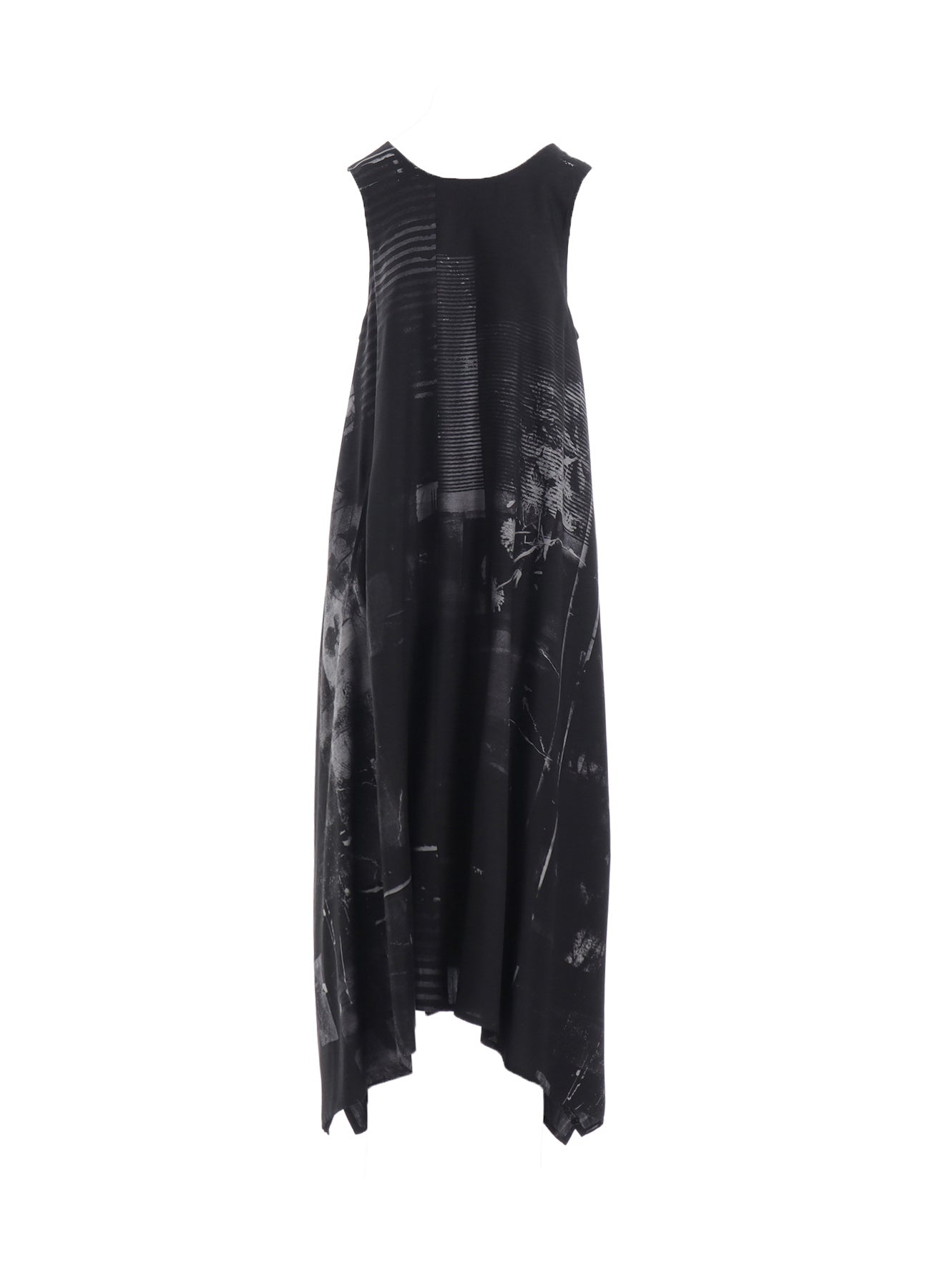 Cupro Blurry Flower Print Belted Tent Dress - Elegant Boho Chic Flowy Maxi Dress for Women | Perfect for Summer, Beach, and Casual Outings
