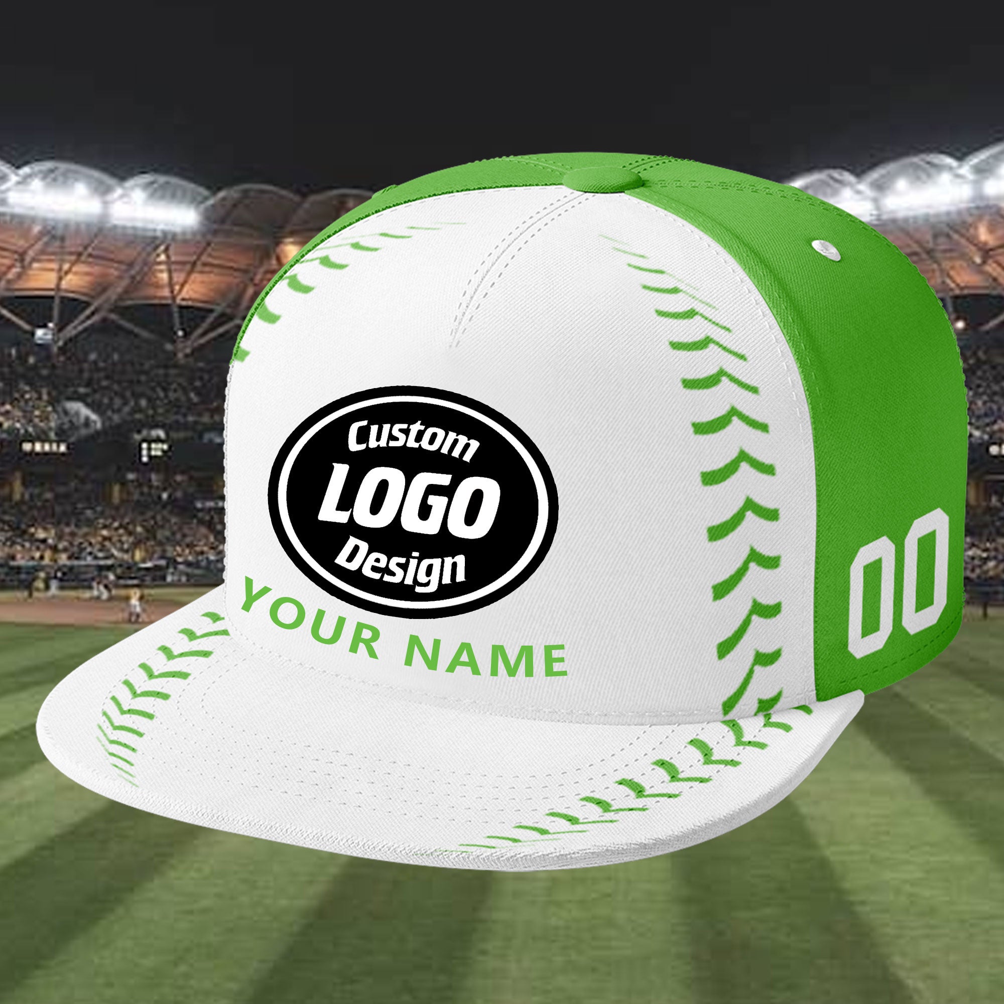 Custom Green MaxSoul Jersey Shoes & Hat Set - Personalized Sports Outfit for Basketball, Football & Fan Gear - Perfect for Games, Training & Team Spirit