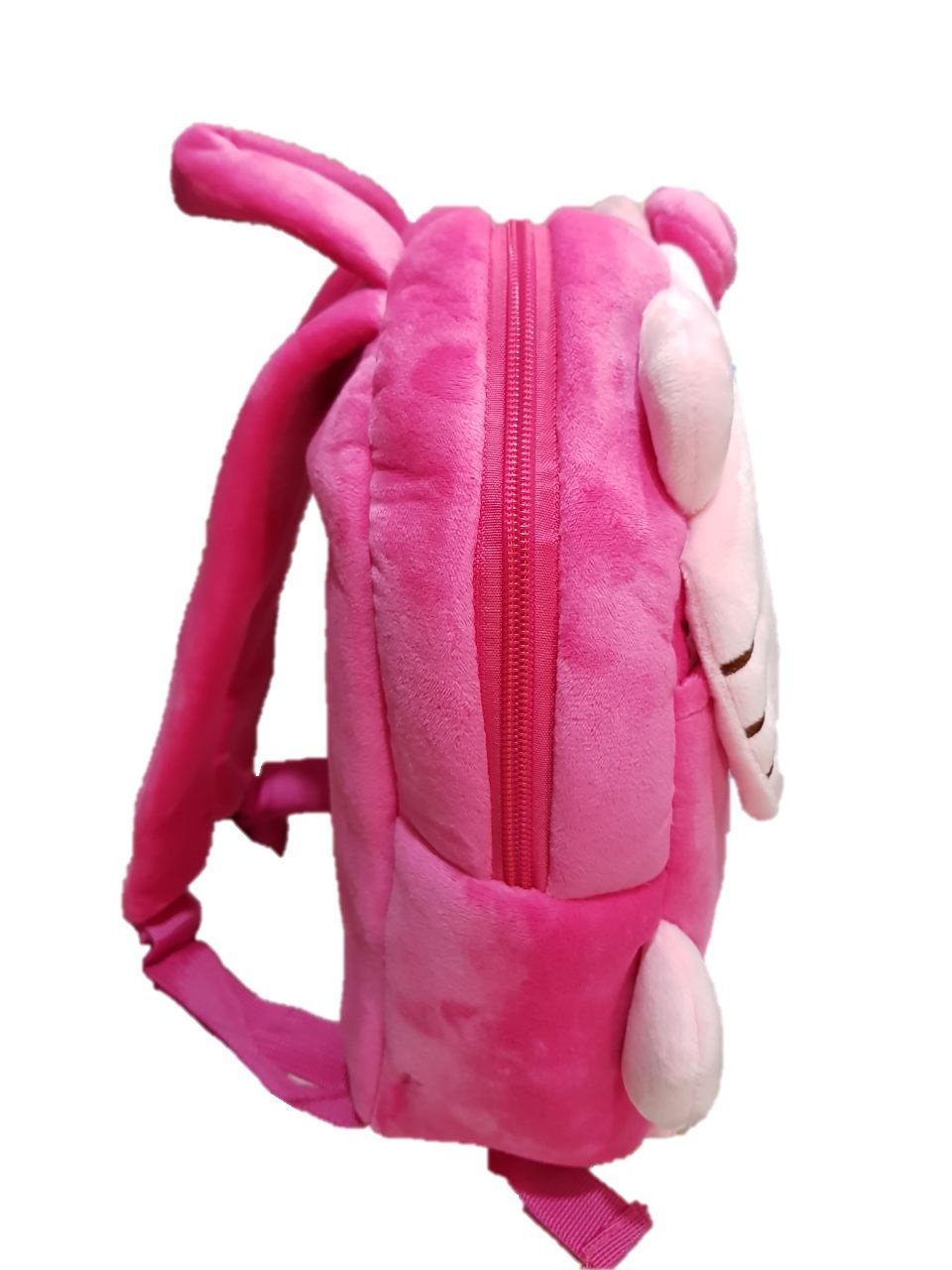 Hello Kitty Velvet School Backpack for Girls - Pink Kids Travel Luggage with Adjustable Straps - Perfect for School, Travel & Daily Use