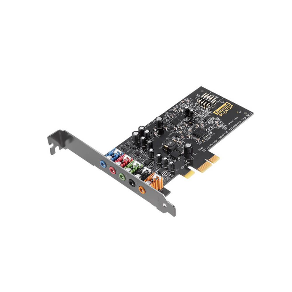 Creative Sound Blaster Audigy Fx Sound Card - High Performance PCIe Audio Card with 5.1 Surround Sound for Gaming, Music Production & Home Theater PCs - Perfect for PC Gamers, Audiophiles & Content Creators
