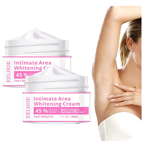 Dark Spot Remover Cream for Body & Intimate Areas - Underarm Whitening Brightening Treatment for Armpits, Knees, Elbows & Inner Thighs (2 Pack) | Fades Hyperpigmentation & Even Skin Tone | Perfect for Summer Wear & Sensitive Skin Care