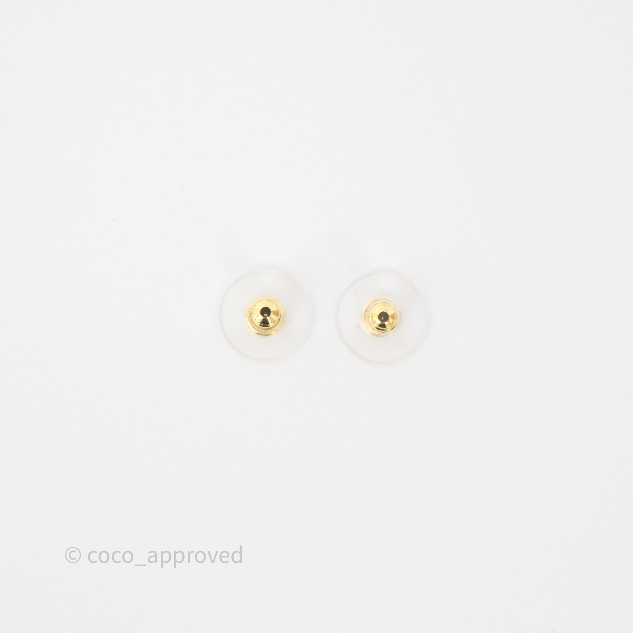 Chanel CC Crystals Square Earrings Gold Tone 23B - Luxury Fashion Jewelry for Women, Perfect for Parties, Weddings & Special Occasions