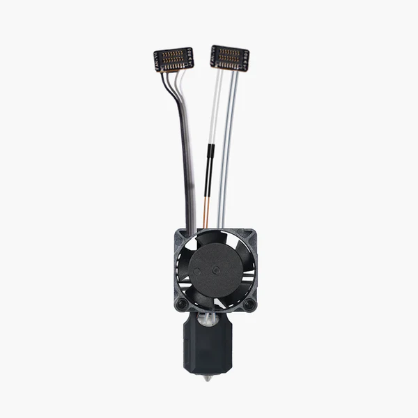 Bambu Lab Complete Hotend Assembly with Hardened Steel Nozzle (0.4mm/0.6mm/0.8mm) for P1 Series 3D Printers - Perfect for High-Temperature Filaments & Industrial Prototyping