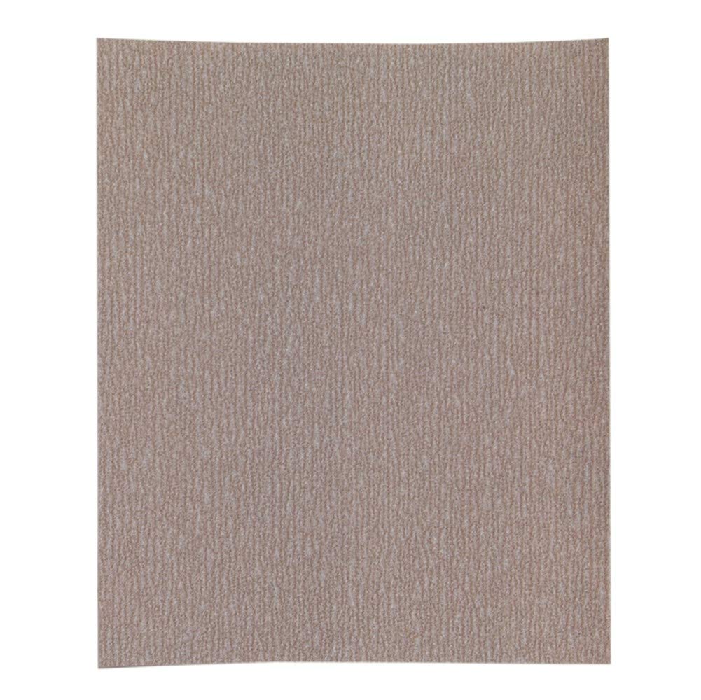 Norton A275 No-Fil Adalox 500 Grit Aluminum Oxide Abrasive Sheets - 100 Pack Waterproof Sandpaper for Woodworking, Metal Polishing & DIY Projects