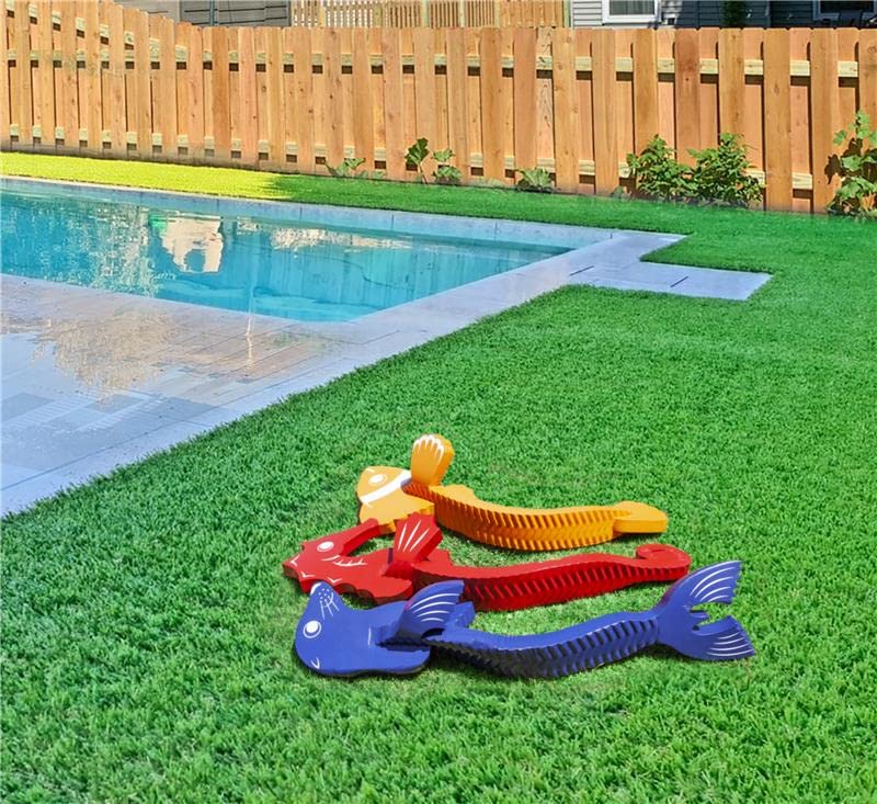 Soft & Flexible Swimming Pool Noodle - Blue Sealion Design | Floatable Water Toy for Kids & Adults | Perfect for Pool Parties, Beach Fun & Water Exercises