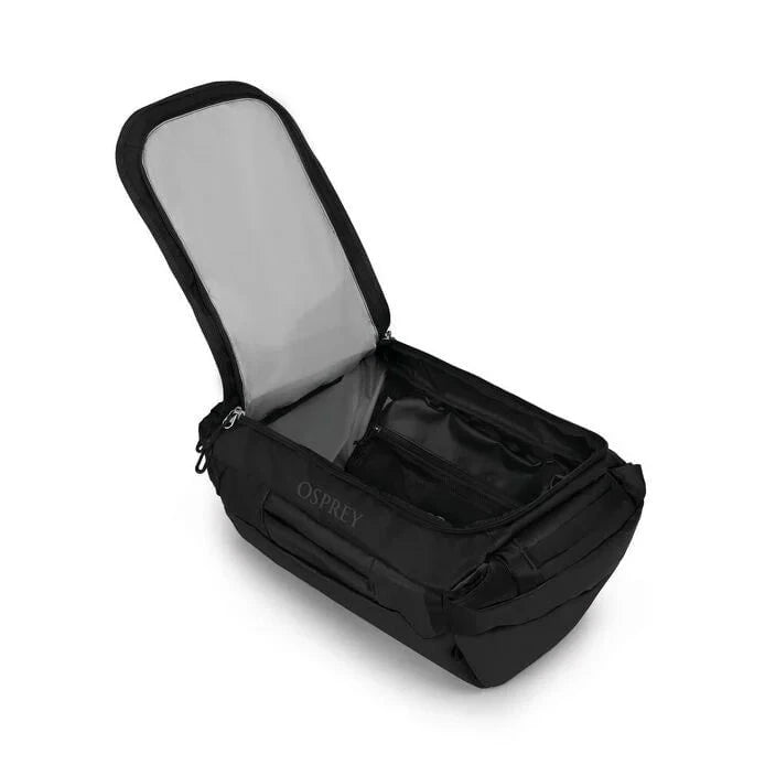 Osprey Transporter Duffel 40 - Waterproof Travel Duffel Bag for Outdoor Adventures, Gym & Weekend Getaways | Durable Carry-On Luggage for Hiking, Camping & Air Travel