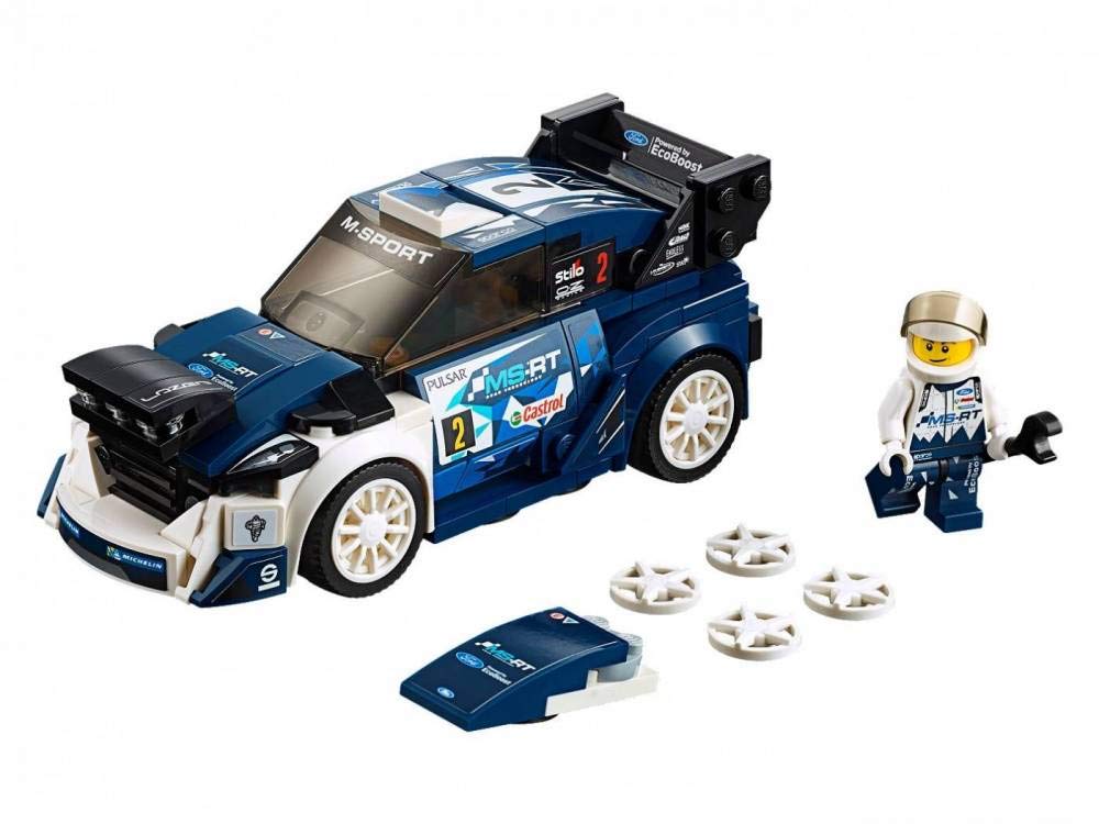 LEGO Speed Champions Ford Fiesta M-Sport WRC 75885 Building Kit (203 Pieces) - Race Car Toy for Kids & Adults, Perfect for Creative Play & Collectors - Great Gift for Birthday & Christmas