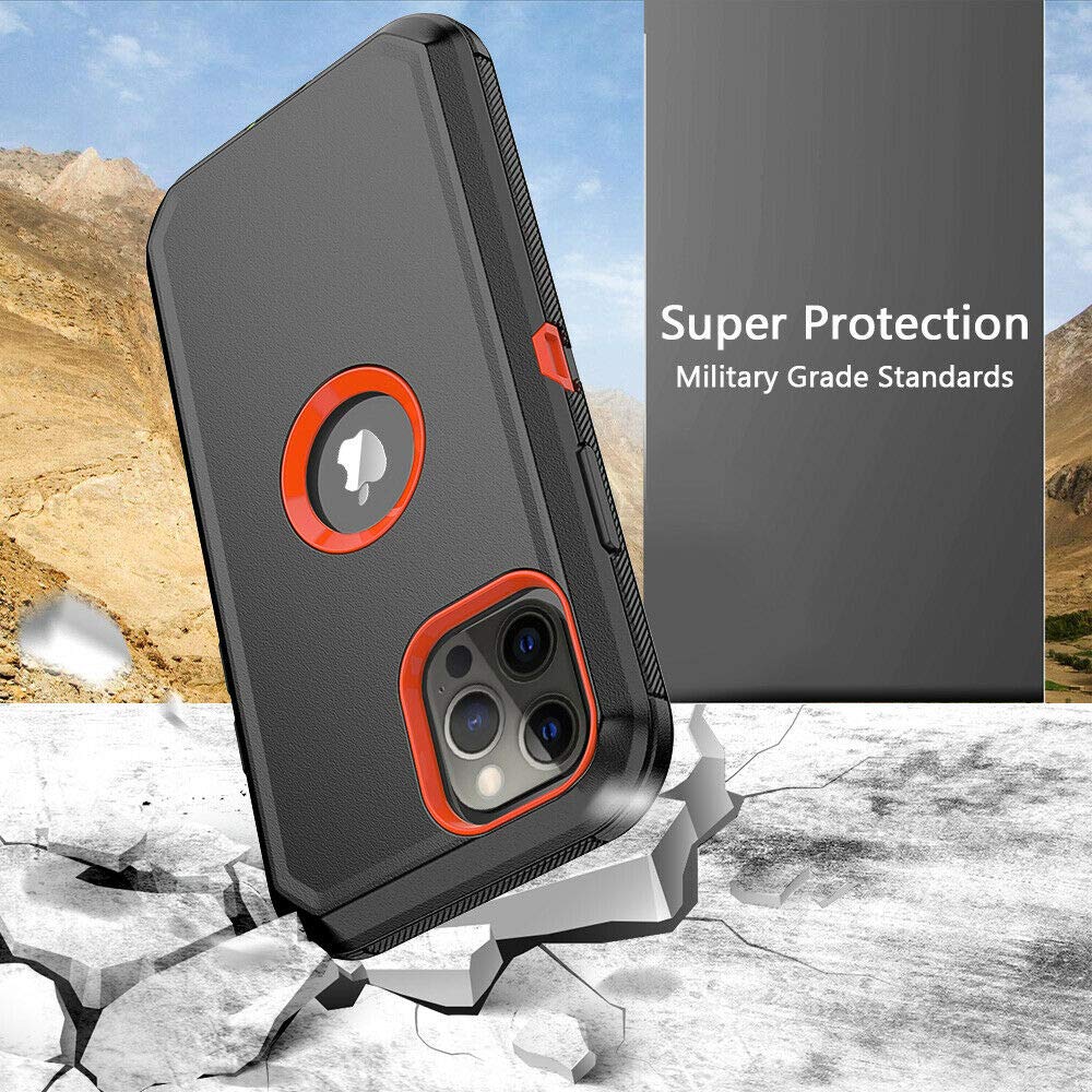 Shockproof Defender Case for iPhone 12 Pro Max (6.7