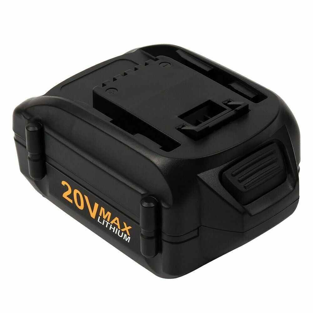 Worx 20V 3Ah MAX Replacement Battery WA3520 WA3525 WA3575 (2 Pack) - Compatible with Worx Power Tools for Lawn Mower, Trimmer, Chainsaw & More