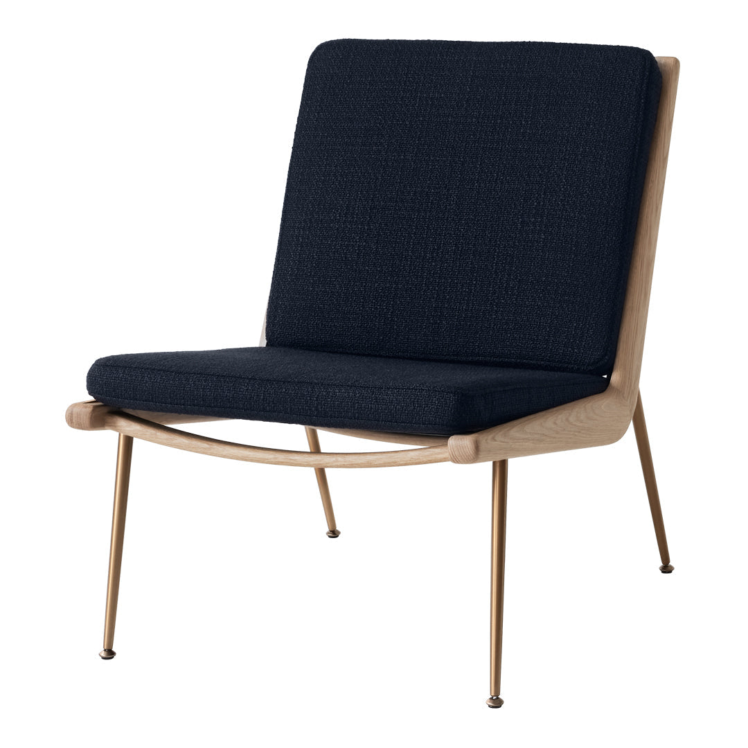 Boomerang HM1 Lounge Chair - Modern Ergonomic Recliner for Living Room, Bedroom & Office - Comfortable Reading & Relaxation Chair with Premium Fabric & Sturdy Frame
