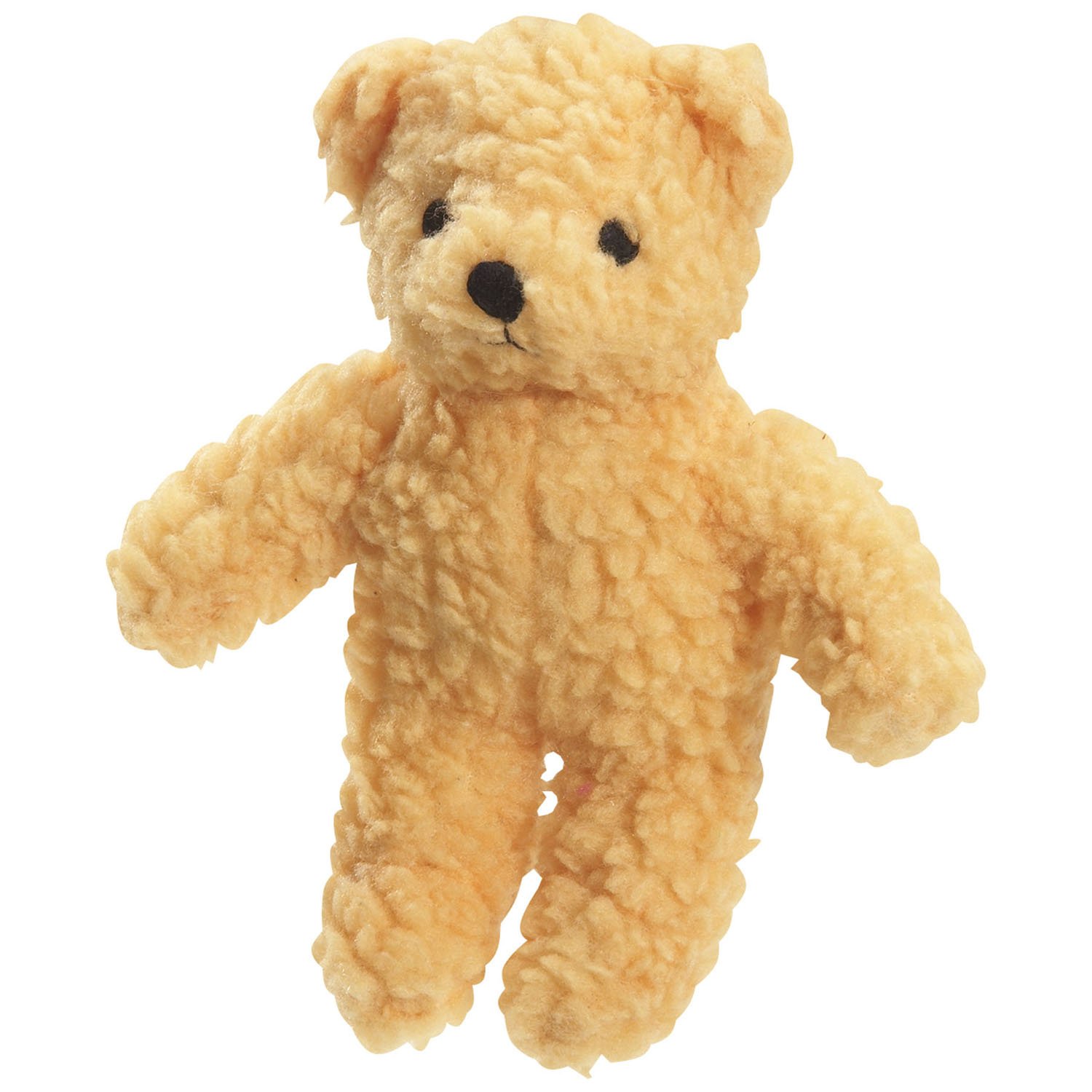 Zanies Berber Bear Dog Chew Toys - Durable & Soft Plush for Small & Medium Dogs - Perfect for Indoor Play, Training & Cuddling