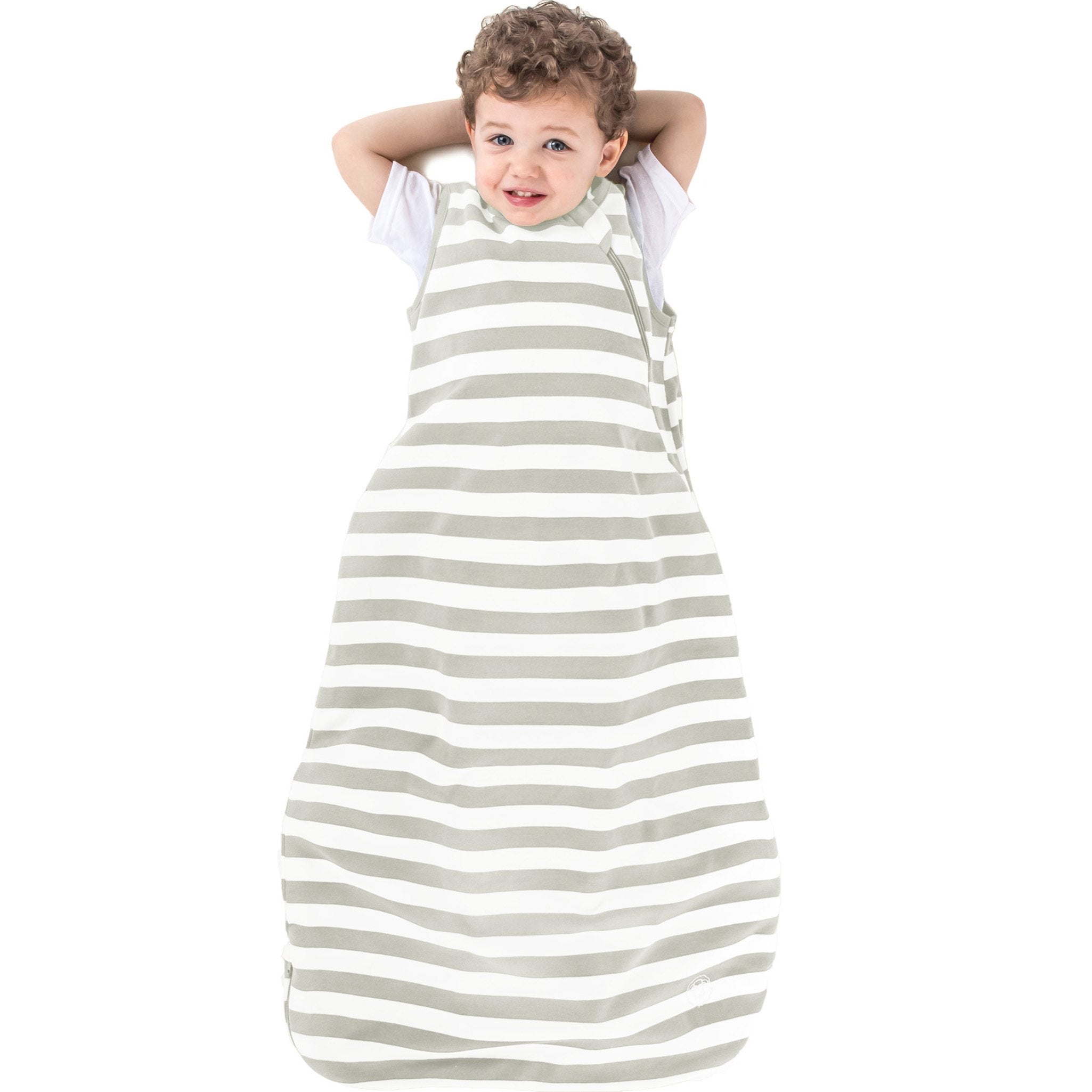 Ecolino Organic Cotton Baby Sleep Sack - Soft & Breathable Sleeping Bag for Infants & Toddlers, Gray - Perfect for Nursery, Daycare & Travel