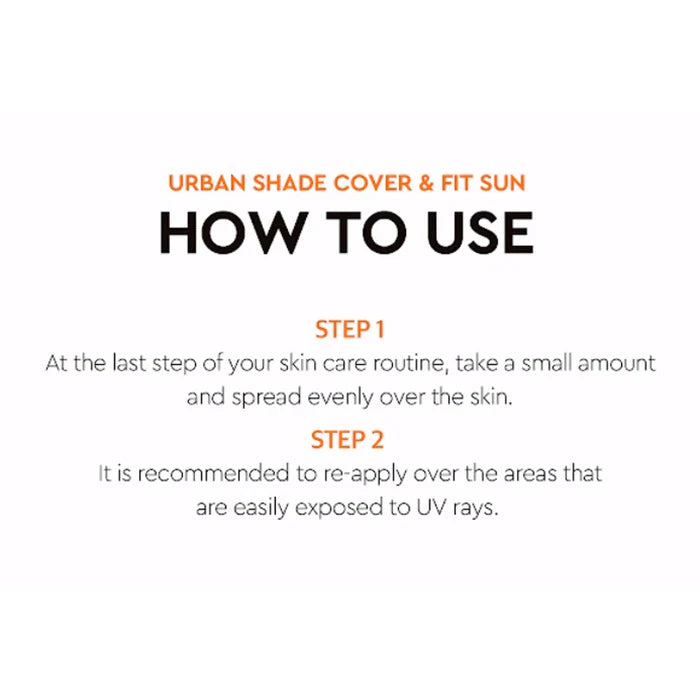 Dewytree Urban Shade Cover & Fit Sunscreen SPF 50+ PA++++ 40ml - Oil-Free Face Sunblock for Sensitive Skin, Daily UV Protection for Outdoor Activities & Beach Days