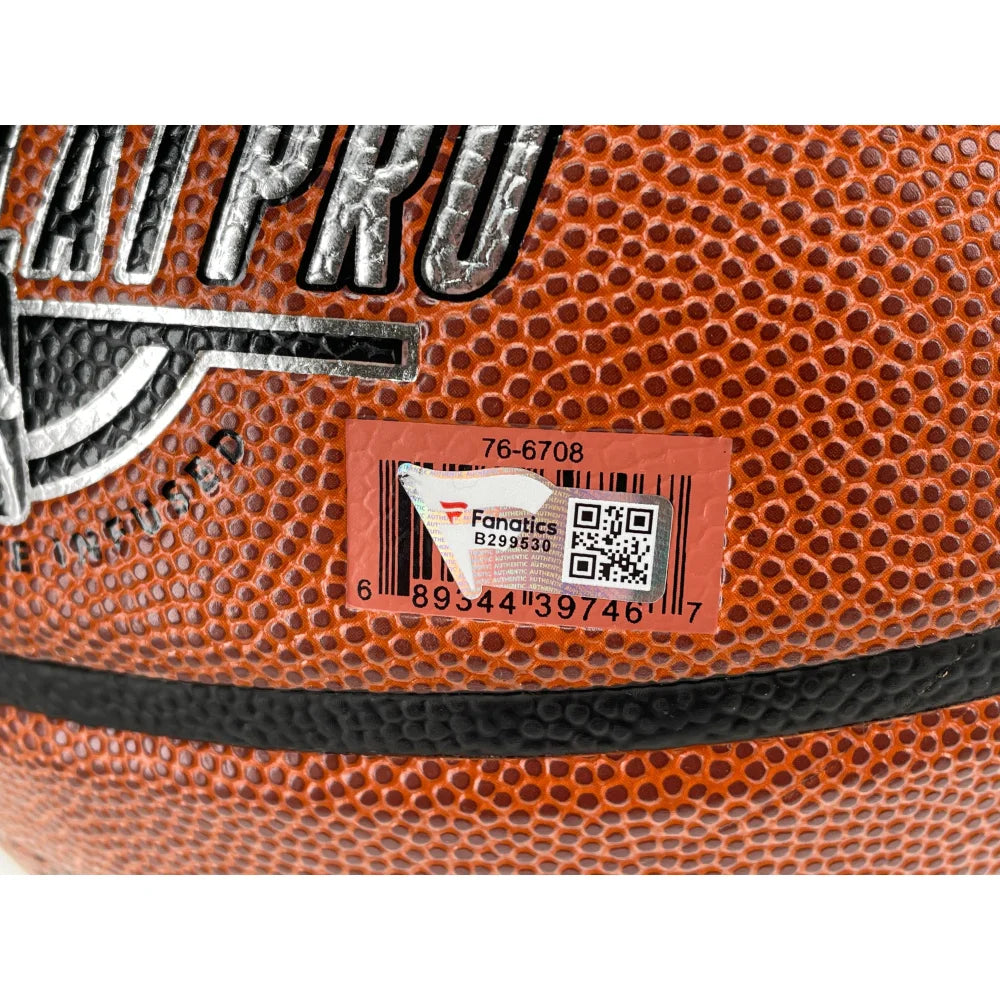 Kareem Abdul-Jabbar Autographed NBA Basketball - JSA Certified COA - Signed LA Lakers & Milwaukee Bucks Memorabilia - Perfect for Sports Collectors, Man Cave Decor, and Gift for Basketball Fans