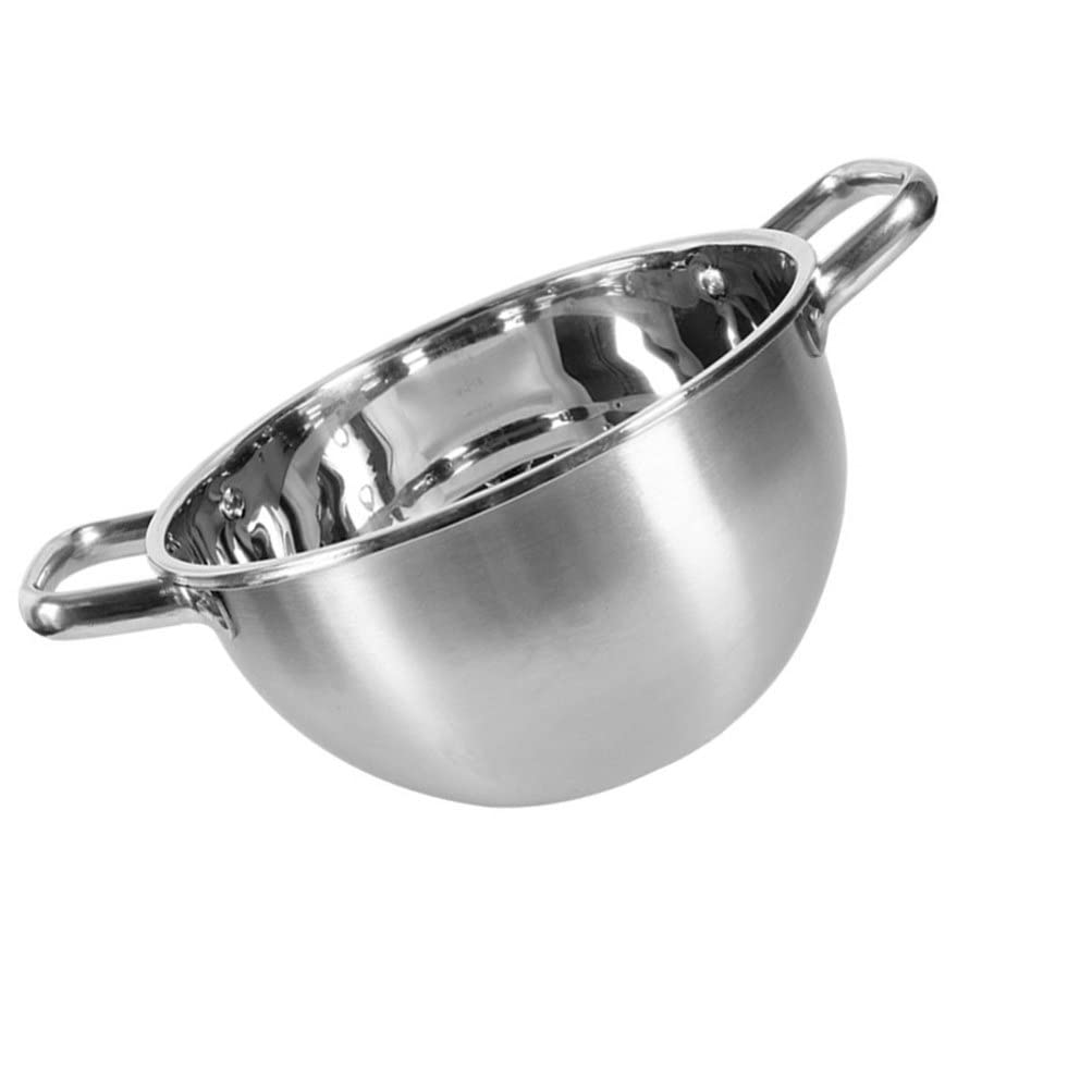 1pc Stainless Steel Shabu-Shabu Hot Pot - Multi-Functional Cooking Pot for Kitchen & Restaurant Use - Anti-Scald Design - Perfect for Home Cooking, Asian Cuisine & Hot Pot Parties