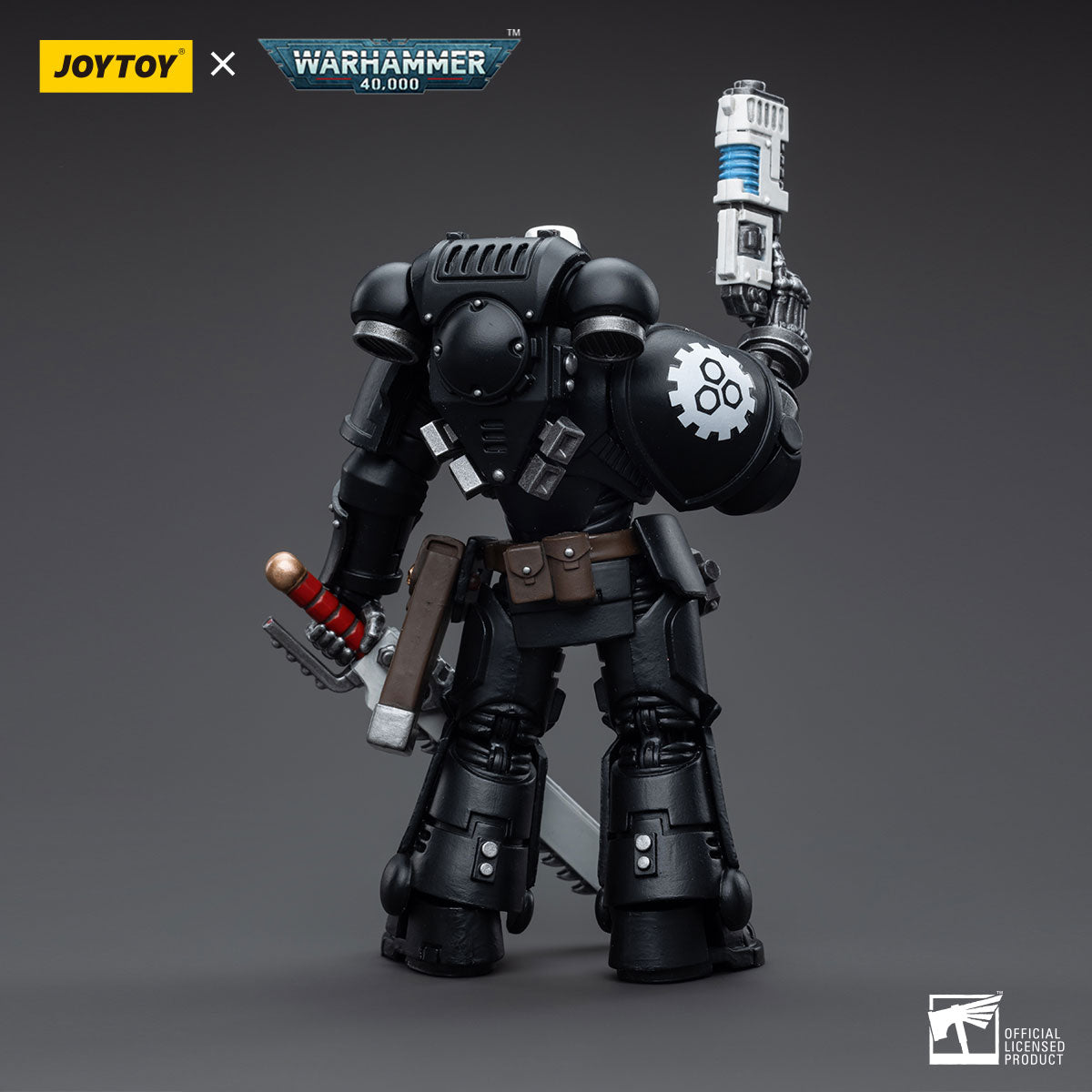 JOYTOY 1/18 Scale 3.75 Inch Warhammer 40K Iron Hands Intercessors Action Figure Set (4 Pack) - Perfect for Collectors, Tabletop Gaming, and Warhammer 40K Displays