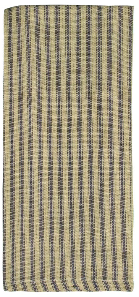 Blue Farmhouse Kitchen Towels Set of 3 - Navy Striped Buffalo Check Cotton Dish Towels 15”x25” for Drying, Decor & Farmhouse Style Kitchen