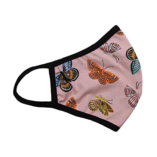 Reusable Face Mask for Adults - Rifle Paper Co. Design, LA Keeper - Breathable & Washable Cotton Face Cover for Daily Use, Travel, and Outdoor Activities