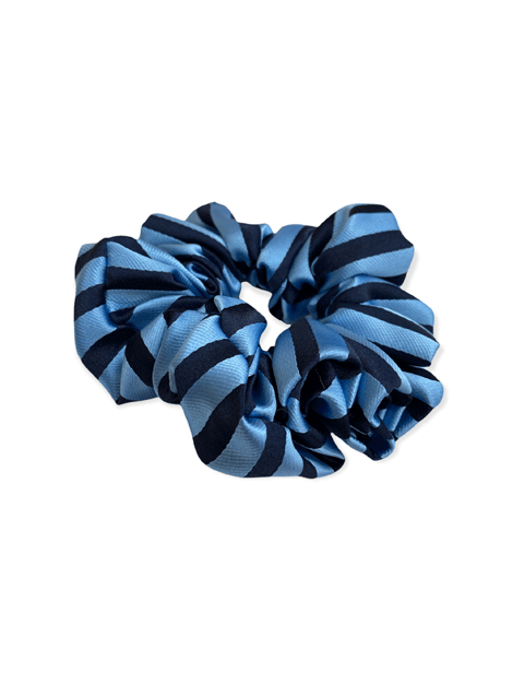 Equetech Broad Stripe Hair Scrunchies - 3 Pack Stretchy Fabric Hair Ties for Women & Girls - Perfect for Workouts, Yoga, and Everyday Styling