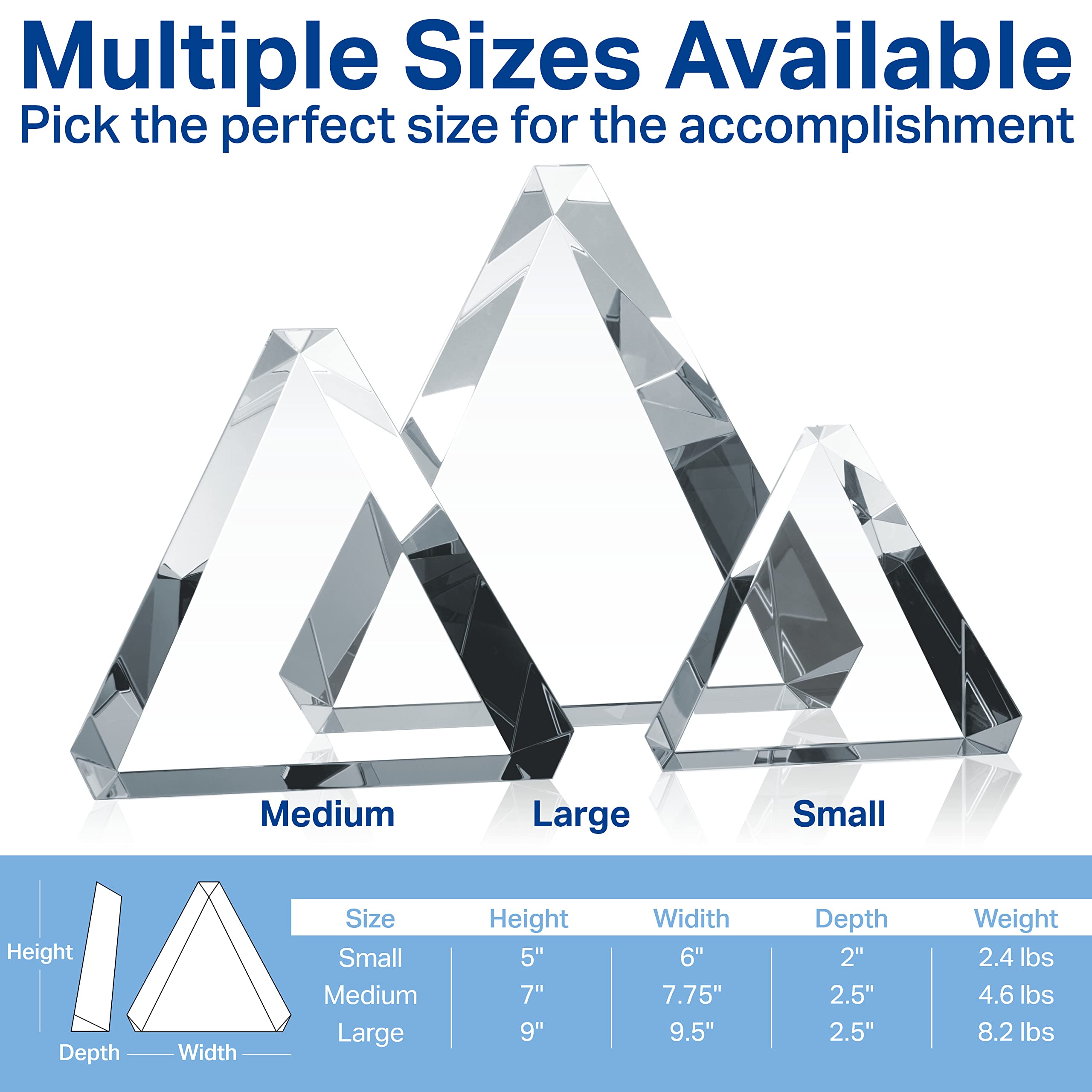 Custom Engraved Crystal Trinity Pastor Appreciation Plaque - Personalized with Name for Ministers, Priests & Church Leaders (7 Inch) - Perfect for Ordination, Retirement & Thank You Gifts