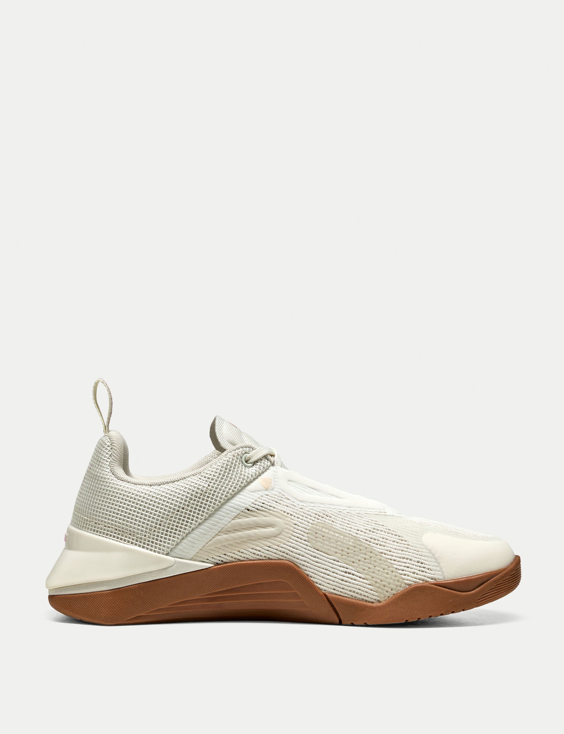 Fuse 3.0 Training Shoes for Men & Women - Lightweight Gym Workout Sneakers in Warm White/Alpine Snow/Rose Mauve/Gum - Perfect for Running, CrossFit & Fitness Training