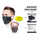 BODICO Washable Brown Face Mask with Adjustable Valve - Reusable & Breathable for Daily Use, Outdoor Activities & Travel