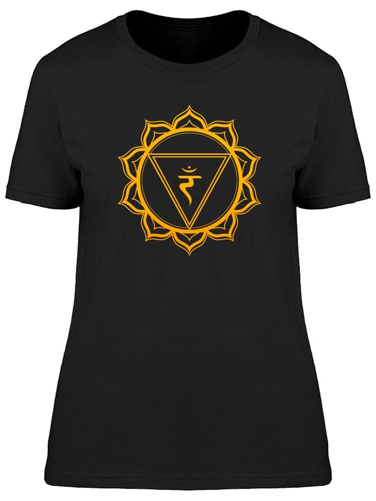 Solar Plexus Chakra T-Shirt for Women | Yoga & Meditation Spiritual Clothing | Perfect for Yoga Practice, Energy Healing & Boho Fashion